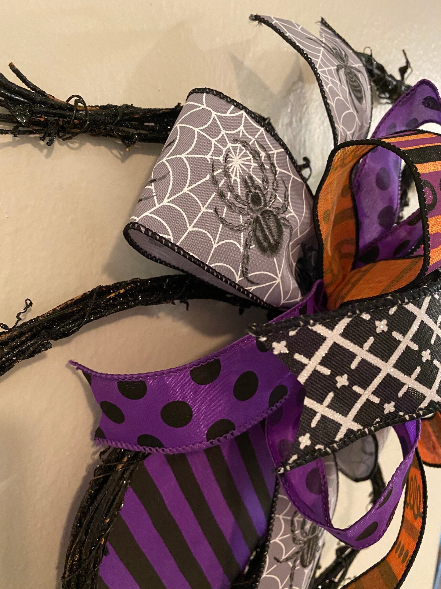 Halloween Decoration | Halloween Spider Door Hanger | Halloween Spider Wall Decoration | Spider Door Hanger | Spider Wall Hanger