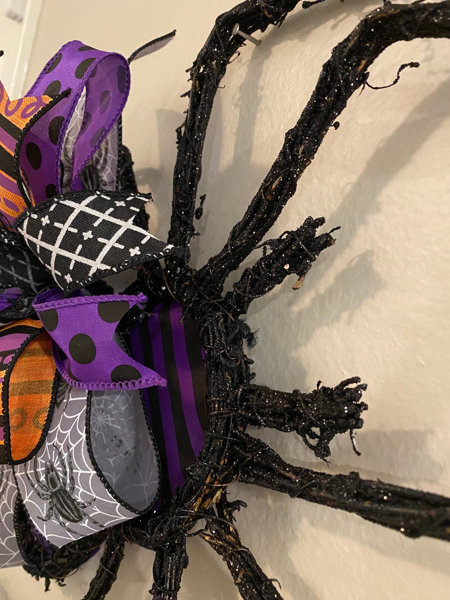 Halloween Decoration | Halloween Spider Door Hanger | Halloween Spider Wall Decoration | Spider Door Hanger | Spider Wall Hanger