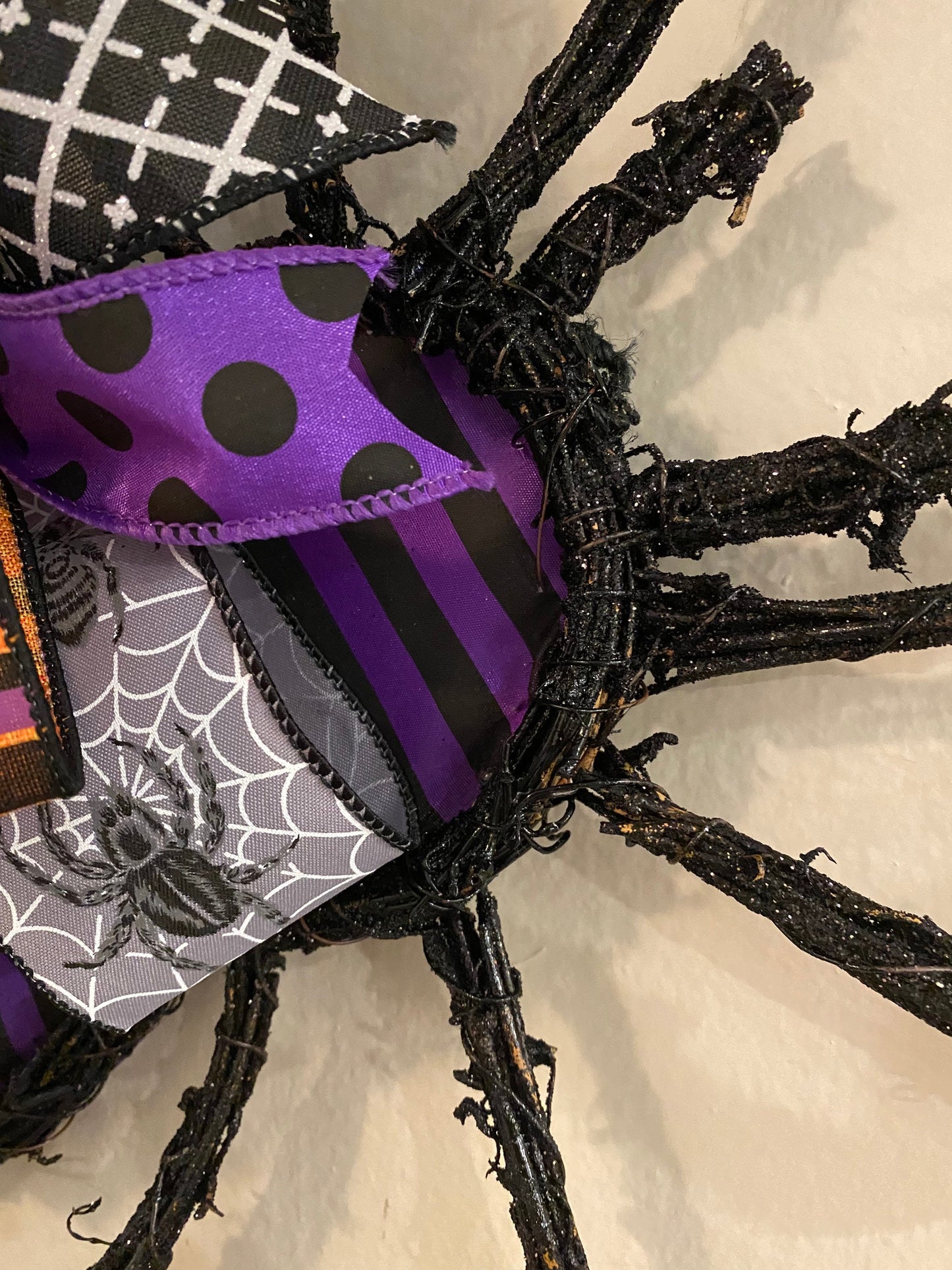 Halloween Decoration | Halloween Spider Door Hanger | Halloween Spider Wall Decoration | Spider Door Hanger | Spider Wall Hanger