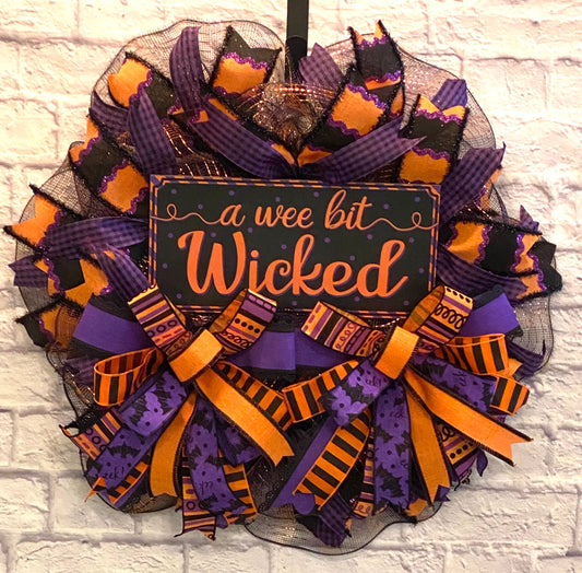 Halloween Wreath for Front Door, Halloween Wreath for Porch, Halloween Home Decoration, Halloween Door Decoration,  Halloween Porch Decor