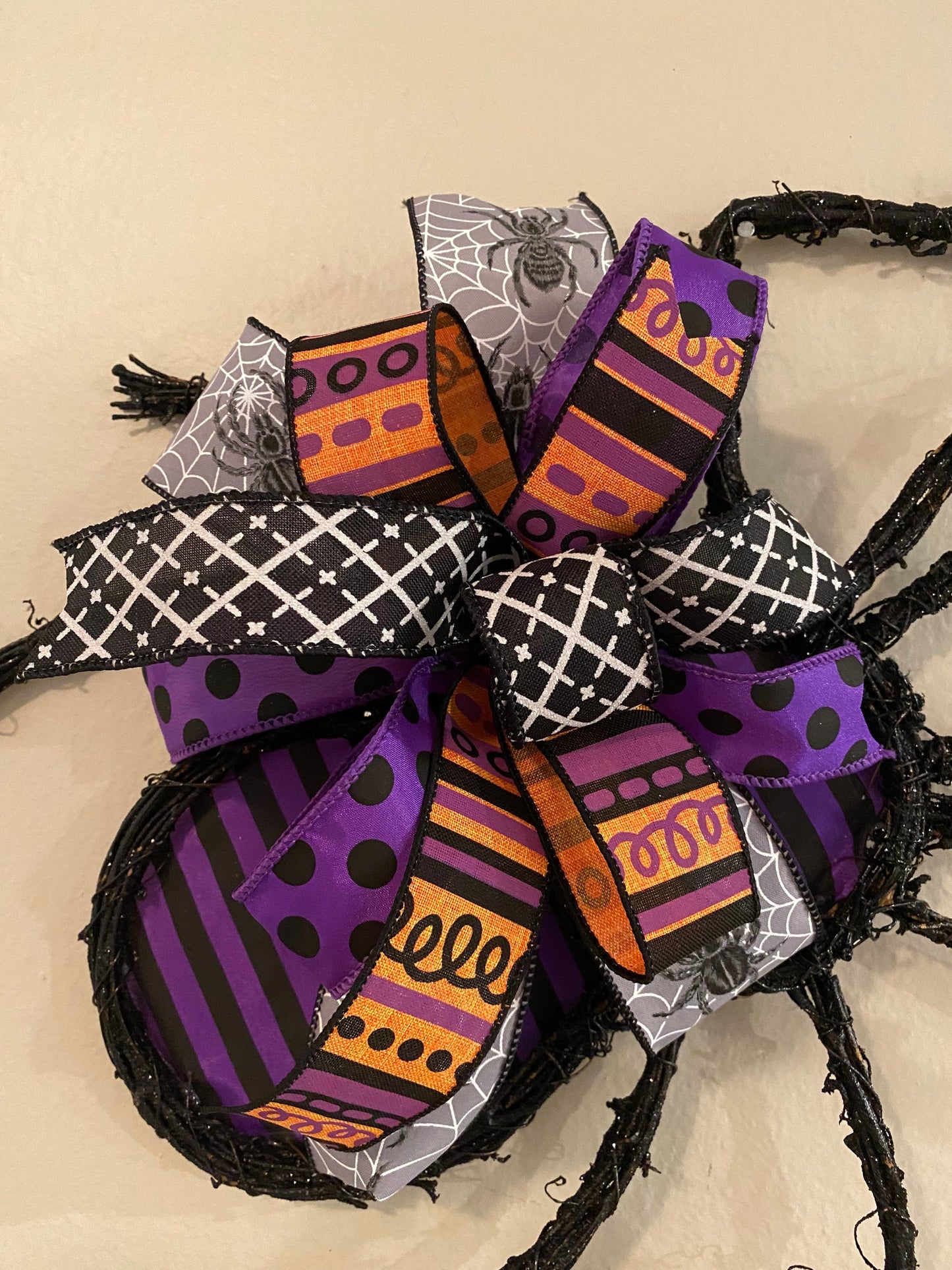 Halloween Decoration | Halloween Spider Door Hanger | Halloween Spider Wall Decoration | Spider Door Hanger | Spider Wall Hanger